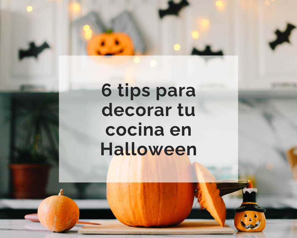 tips para decorar tu cocina en halloween